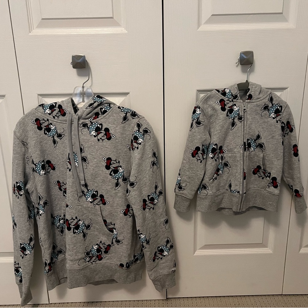 Disney Mommy Me Minnie Mouse Sweatshirt Set